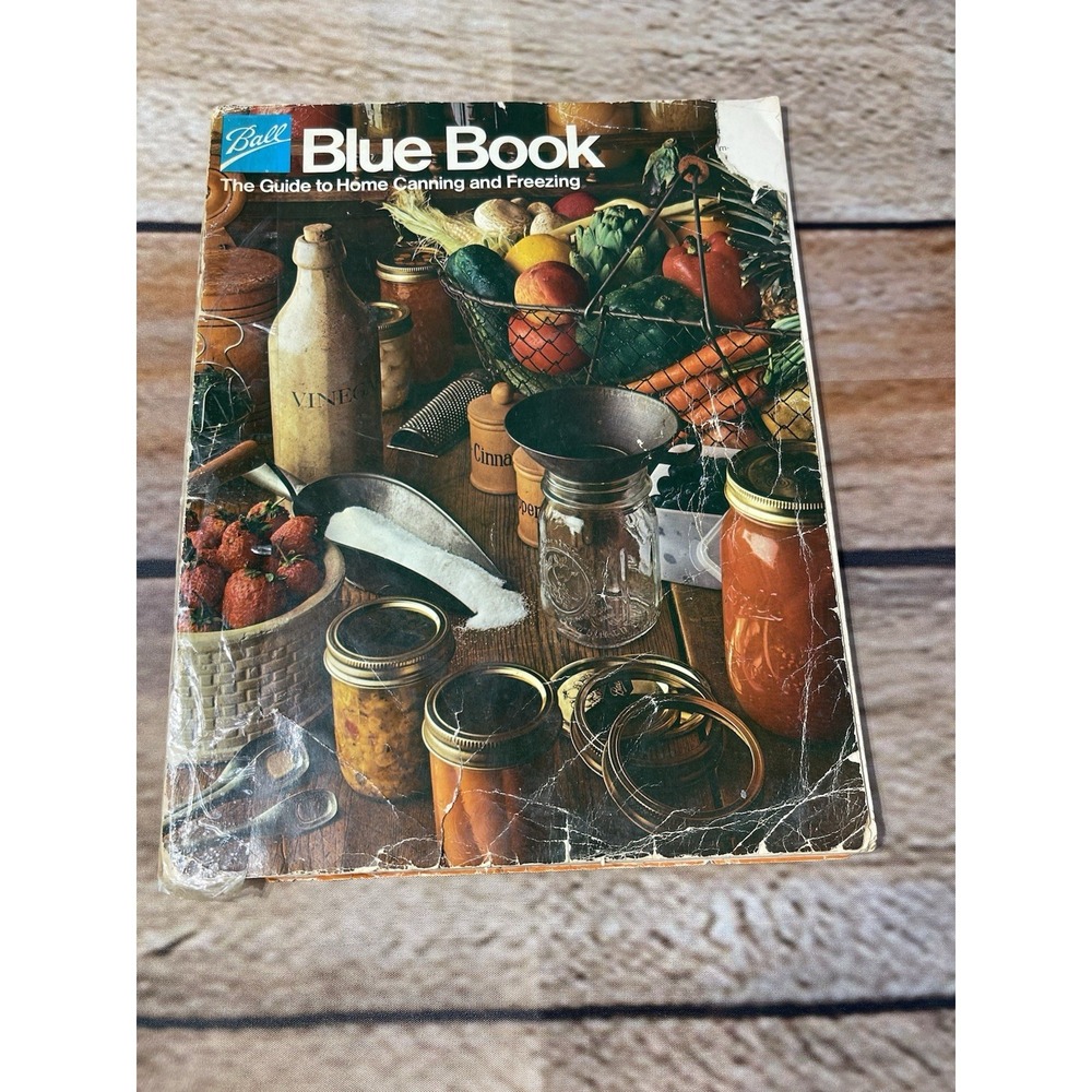 Vintage 1981 Ball Blue Book Guide to Home Canning & Freezing 30th Ed